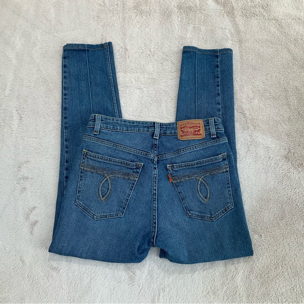 Levi’s Orange Tab 721 Vintage High Rise Skinny